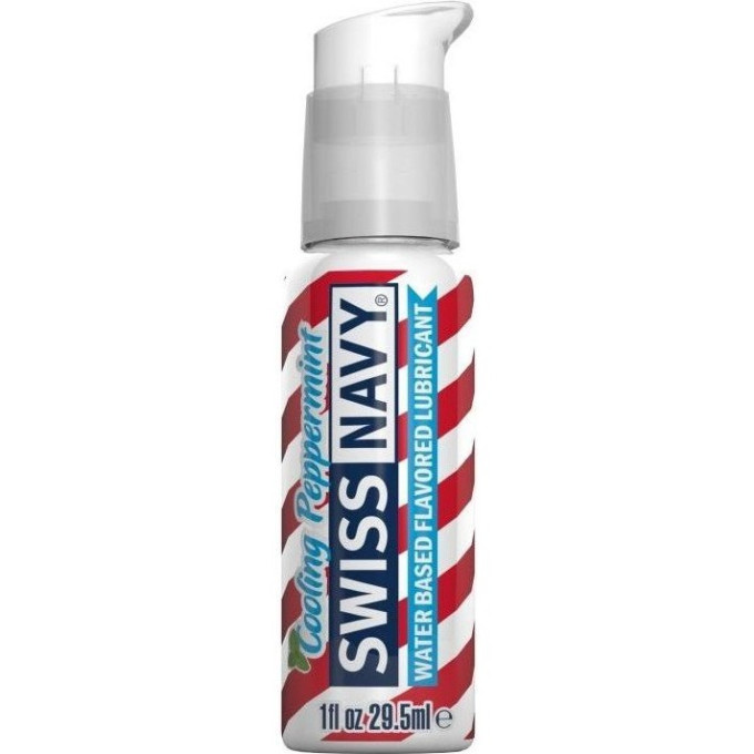 Лубрикант SWISS NAVY Cooling Peppermint с ароматом мятных конфеток 1oz/30 мл. SNFCP1